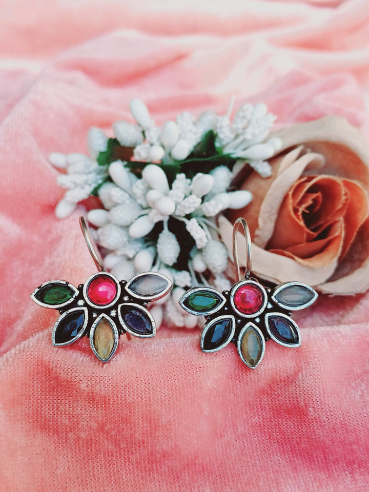 Silver Blossom Studs